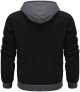 Mens Hooded Sweater Coat With Solid Color Zipper Pocket In Autumn And Winter Purse Sleepers